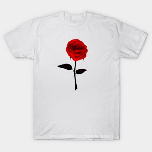 Red Rose / Light Clothes T-Shirt